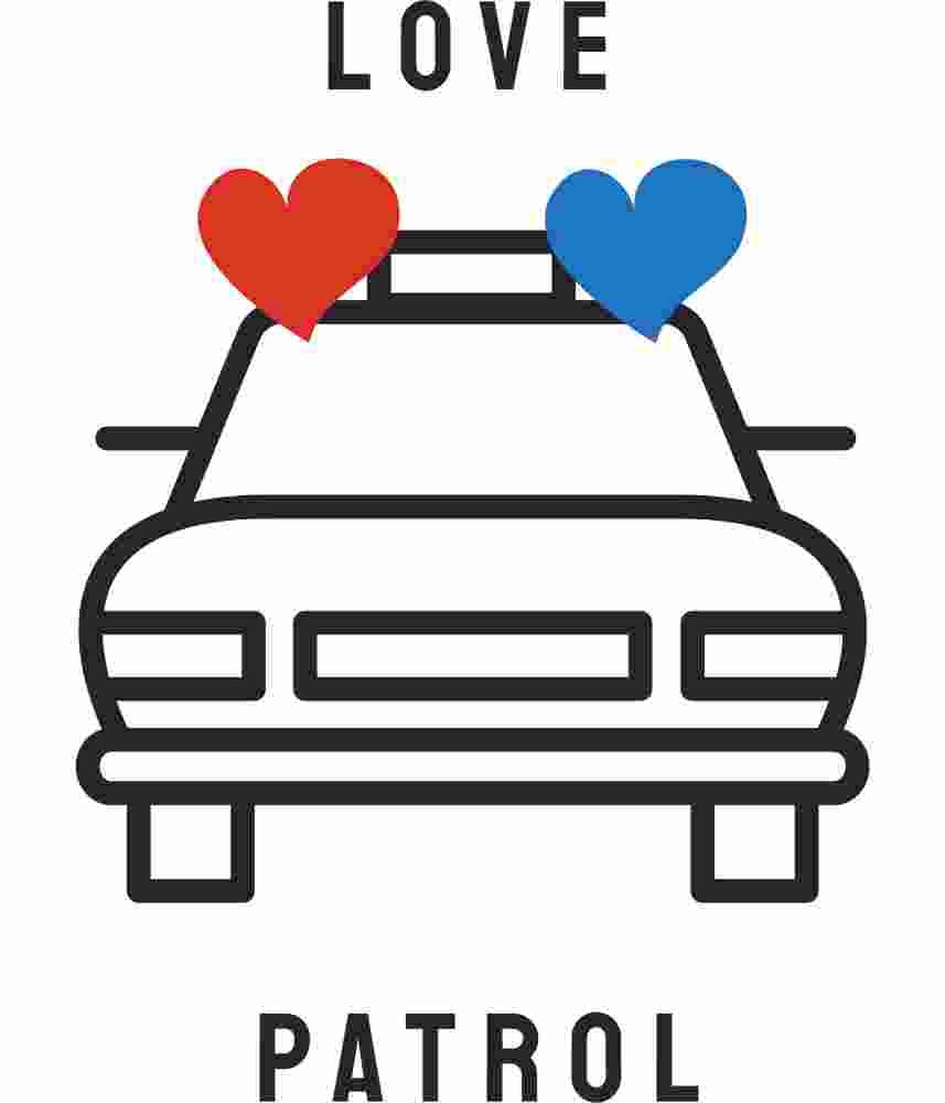 Free Download Love Patrol, Funny Valentine's Day T-shirt Design, funny tshirt