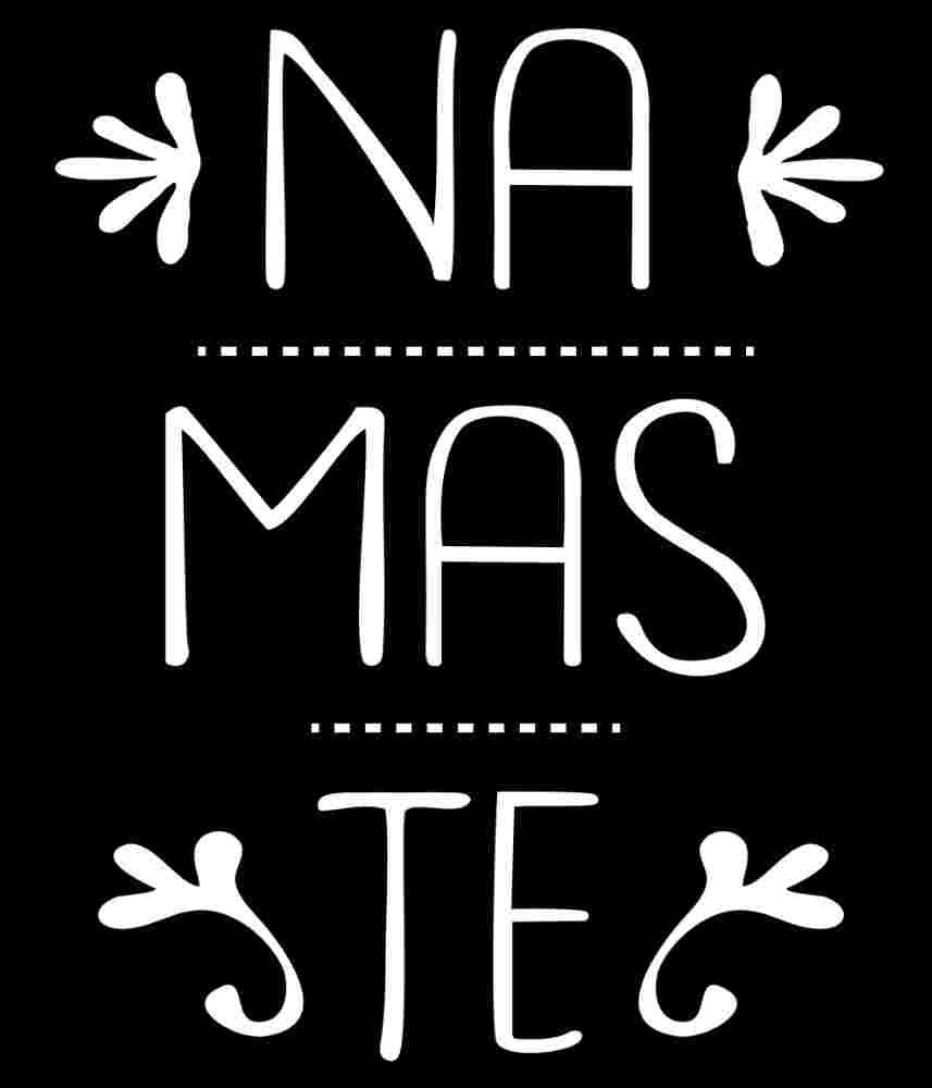 Free Download Namaste yoga t-shirt