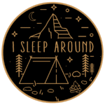 Free Download I Sleep Around laptop sticker, MacBook sticker, decal