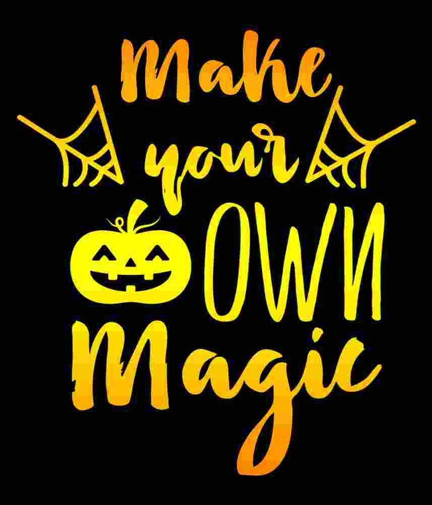 Free Download Make Your Own Magic Halloween Graphic Design