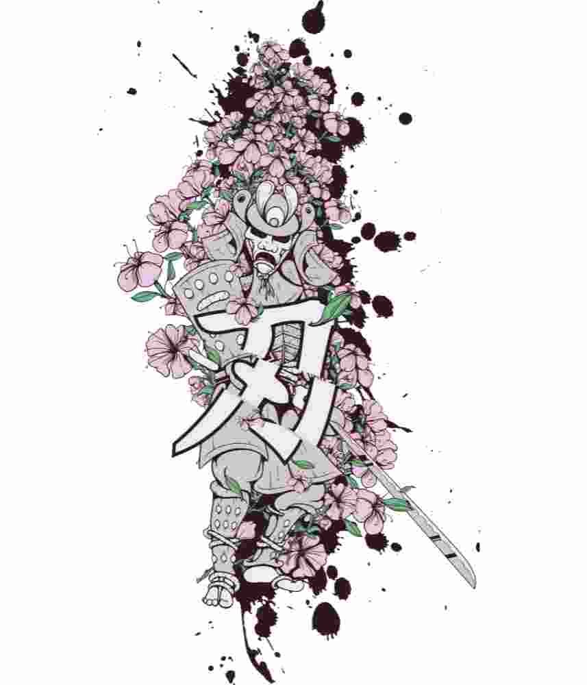 Free Download Samurai Cutting Kanji, Japan, Asian