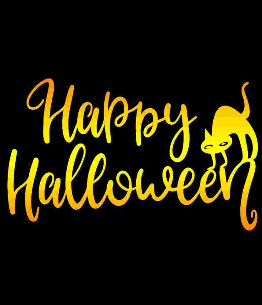 Free Download Happy Halloween T-shirt Design