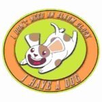 Free Download I Don't Need An Alarm Clock, I Have A Dog, funny dog lover quote sticker