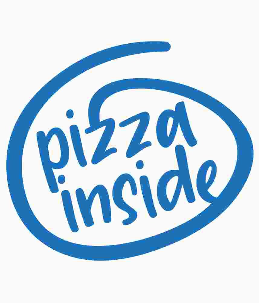 Free Download Pizza Inside Funny Quote T-shirt Design, computer joke, nerd