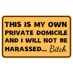 Free download My Own Private Domicile funny tv show quote sticker design