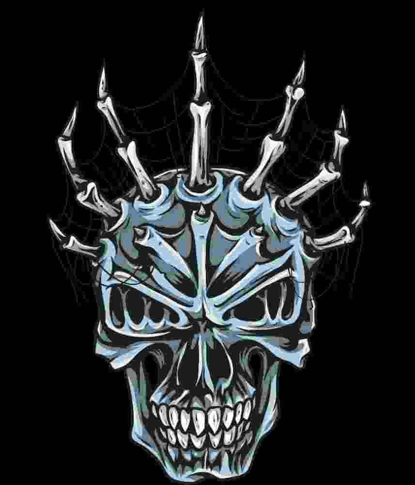 Free Download Demon Spider Skull