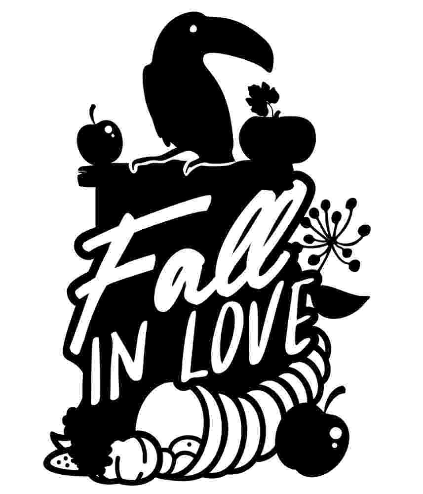 Free Download Fall In Love Fall Season T-shirt Design