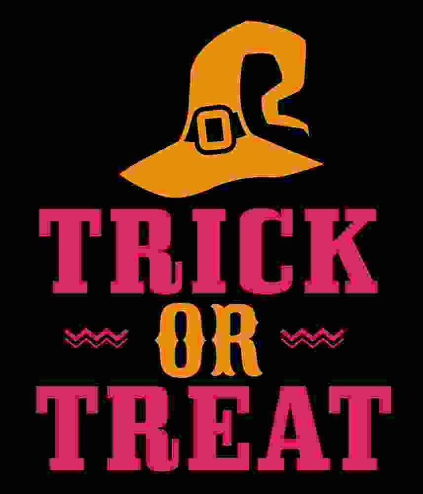 Free Download Trick or Treat Witch Hat