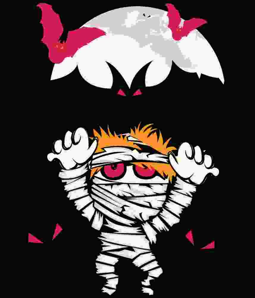 Free Download Spooky Halloween zombie mummy