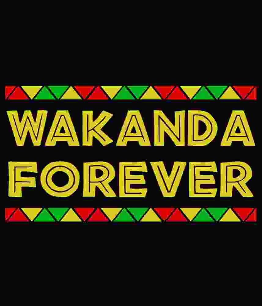 Free Download African Pattern Wakanda Forever! African Flag