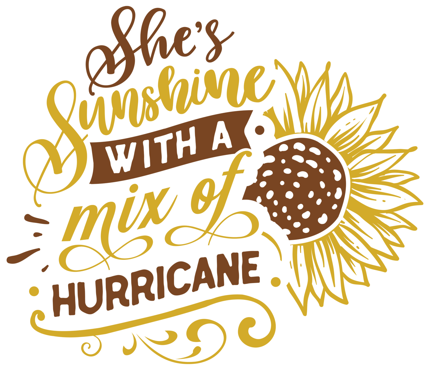 Free Download She's Sunshine With a Mix Of Hurricane