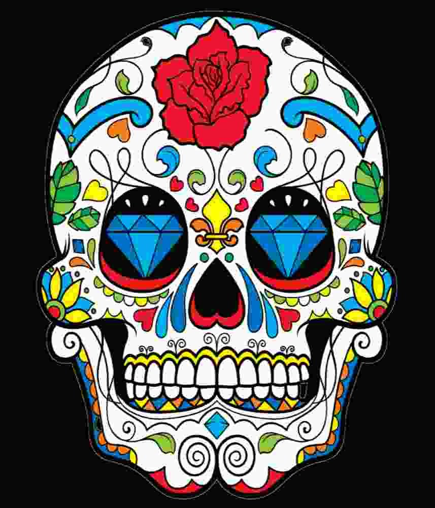 Free Download Dimond Eyes Sugar Skull Calaveras
