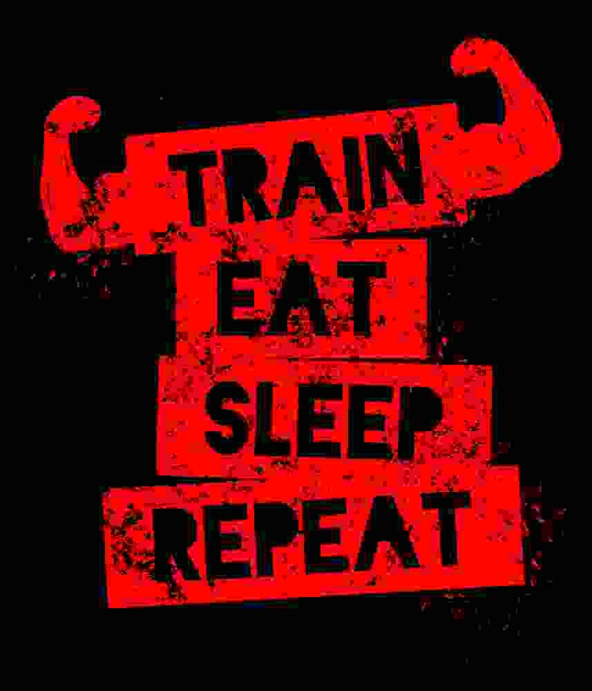 Free Download Free Download Train Eat Sleep Repeat Funny Bodybuilding Quote