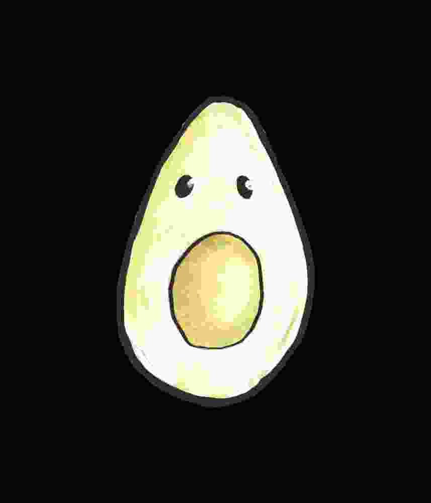 Free Download Shocked Avocado