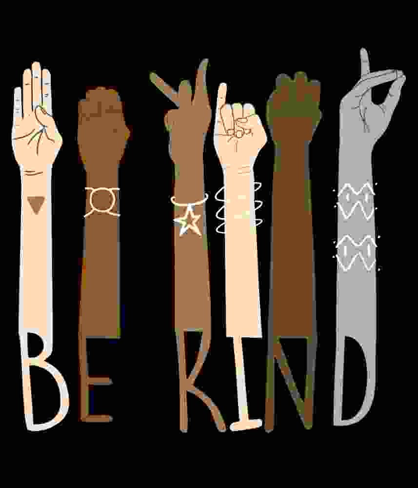 Free Download Be Kind! Say No To Racism!