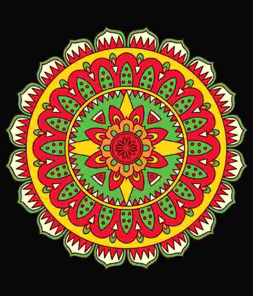 Free Download Mandala Pattern Design Islamic Motif